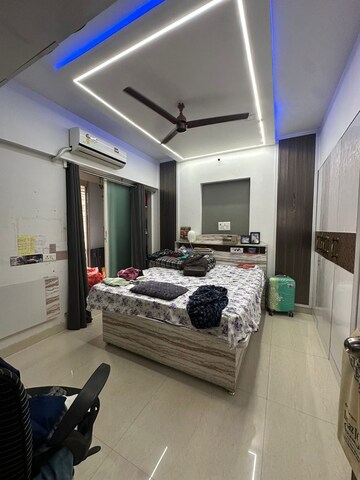 Bedroom in 2 BHK Apartment at Vertex Ashok Smruti, Kasarvadavali – for Rent