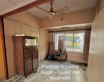 Living Room in 3 BHK Apartment at Hill Crest Manpada, Manpada – for Rent