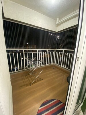 Balcony in 2 BHK Apartment at Lodha Amara, Kolshet Road – for Rent