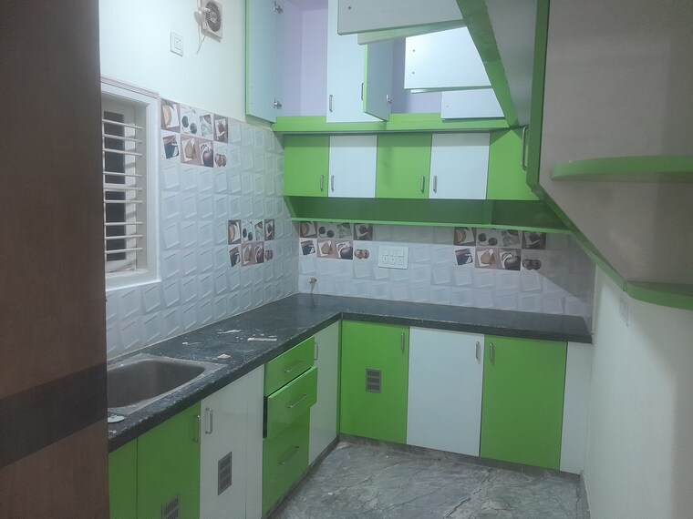 Kitchen, nri layout 2 Bedroom 1200 Sq.Ft. Builder Floor In Nri Layout Bangalore 9435834