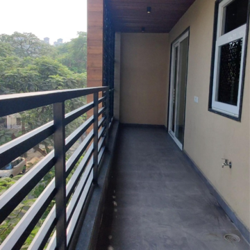 Balcony in 3 BHK Builder Floor at Kohli One Malibu Town, Malibu Town – for Rent
