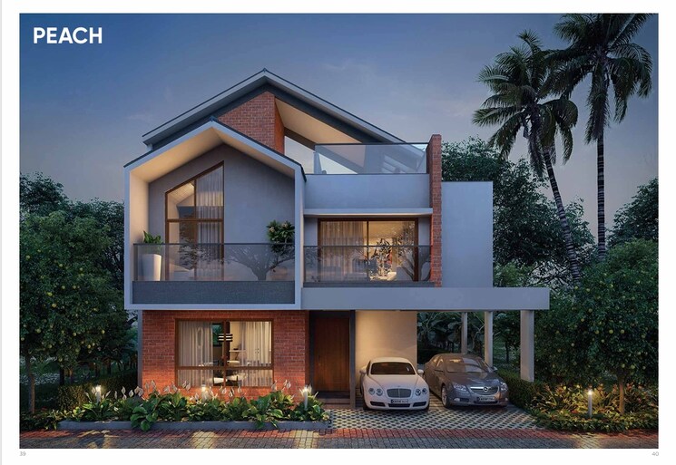 Exterior View, nvt-symphony-of-orchards 4 Bedroom 2931 Sq.Ft. Villa In Sarjapur Road Bangalore 9435884