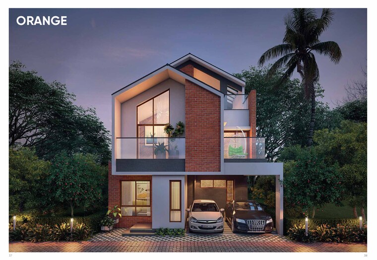 Exterior View, nvt-symphony-of-orchards 4 Bedroom 2931 Sq.Ft. Villa In Sarjapur Road Bangalore 9435884