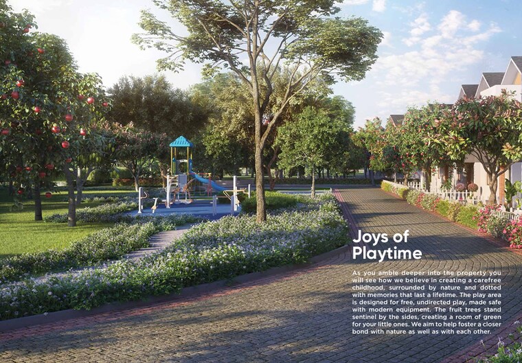 Garden, nvt-symphony-of-orchards 4 Bedroom 2931 Sq.Ft. Villa In Sarjapur Road Bangalore 9435884