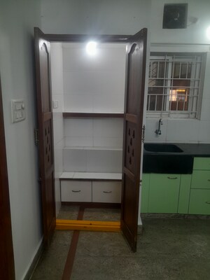 Kitchen in 2 BHK Builder Floor at Nri Layout – for Rent