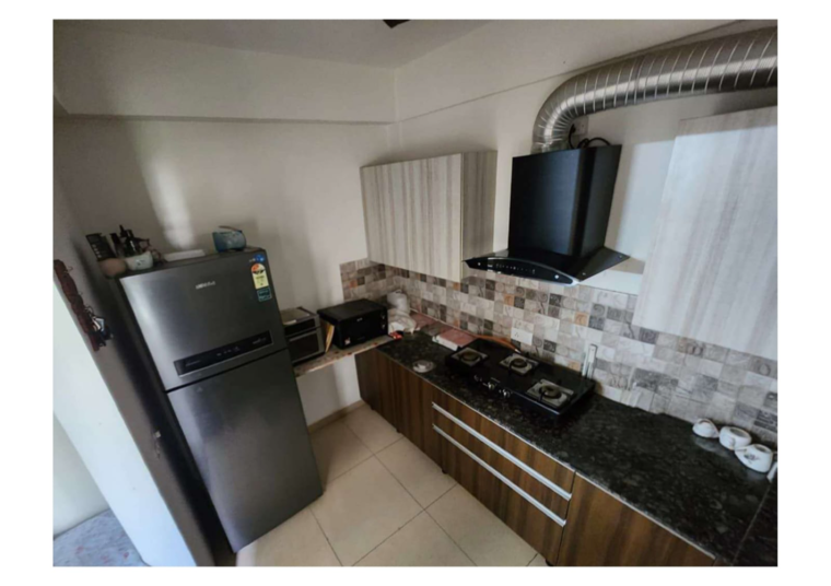 Kitchen, international airport road 2 Bedroom 1100 Sq.Ft. Apartment In International Airport Road Zirakpur 9435915