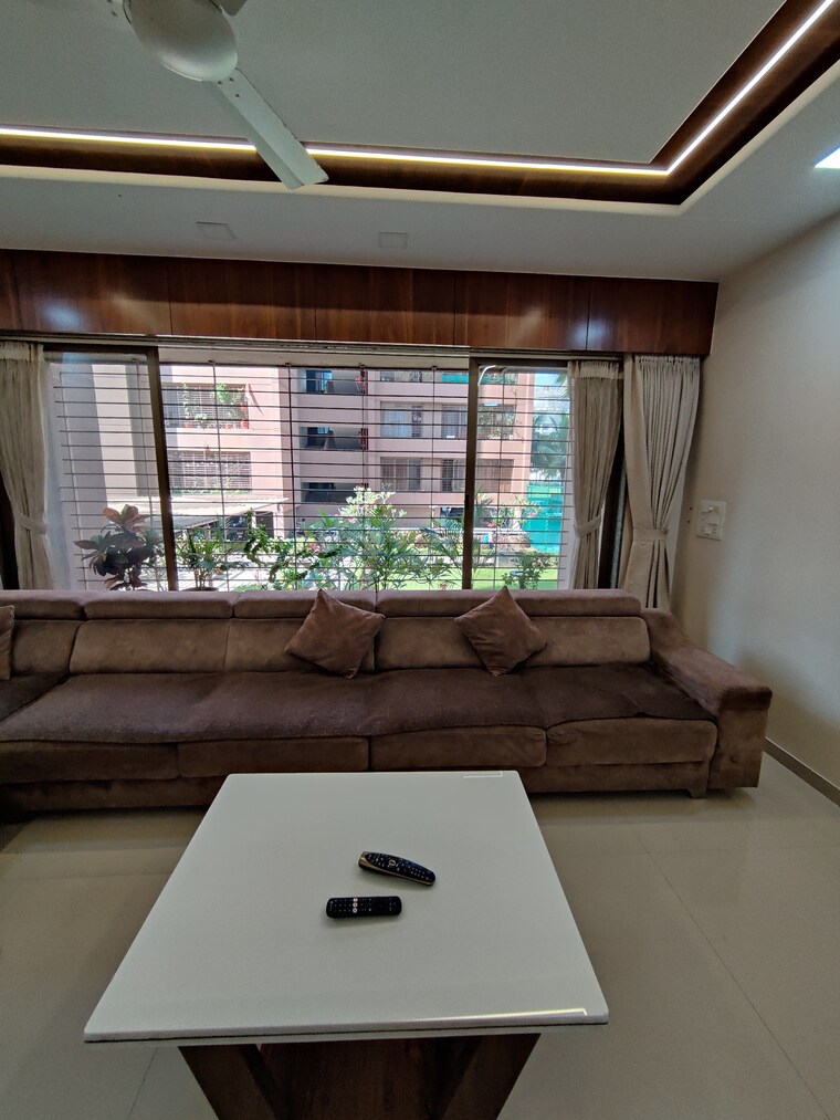 Living Room, althan 4 Bedroom 2800 Sq.Ft. Apartment In Althan Surat 9436010