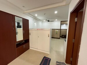 Kitchen in 1 BHK Apartment at Bhartiya Nikoo Homes Phase 2, Thanisandra Main Road – for Rent