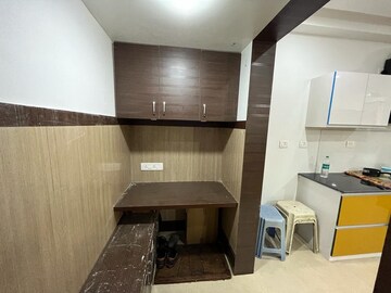 Kitchen in 1 BHK Apartment at Bhartiya Nikoo Homes Phase 2, Thanisandra Main Road – for Rent