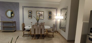 Living Room in 4 BHK Apartment at Mahagun Mezzaria, Sector 78 – for Rent