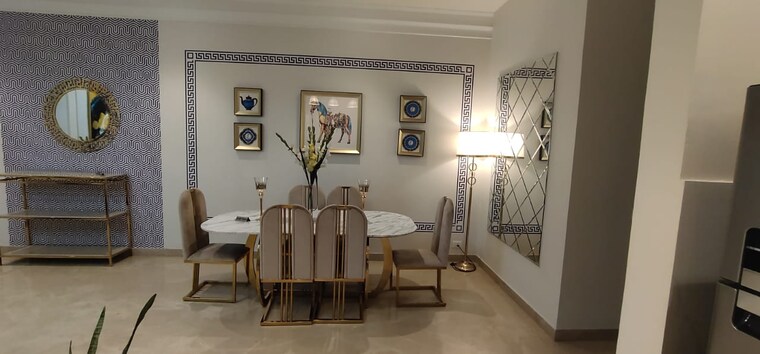 Living Room, mahagun-mezzaria 4 Bedroom 3525 Sq.Ft. Apartment In Sector 78 Noida 9436022