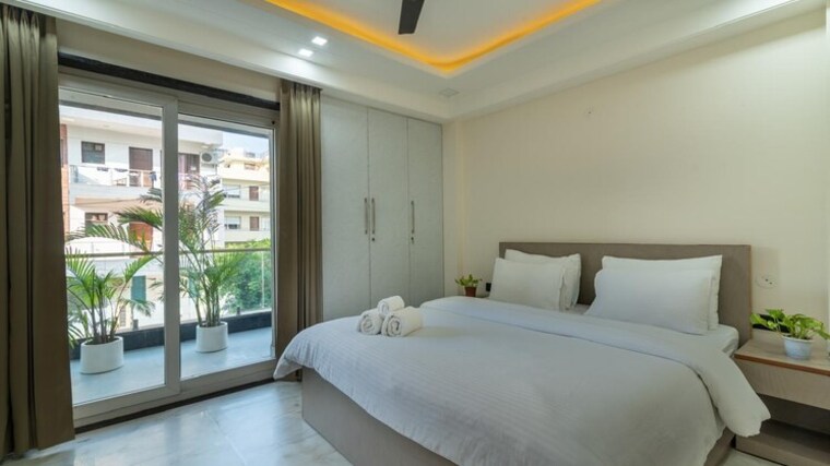 Bedroom, pioneer-park-presidia 4 Bedroom 3104 Sq.Ft. Apartment In Sector 62 Gurgaon 9436014