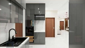 Kitchen in 3 BHK Apartment at Prestige Beverly Hills, Kokapet – for Rent