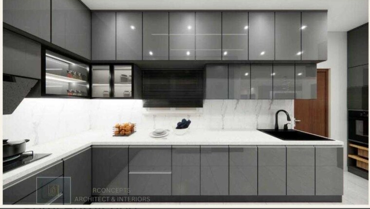 Kitchen, prestige-beverly-hills 3 Bedroom 2124 Sq.Ft. Apartment In Kokapet Hyderabad 9436040