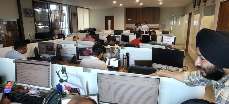 Team Area, real-tech-park Commercial Office Space 2600 Sq.Ft. In Vashi Sector 30a Navi Mumbai 9436178
