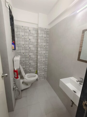 Bathroom in 1 BHK Apartment at Anand Nagar Society, Juhu – for Rent