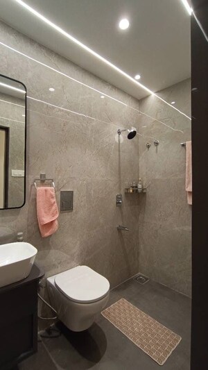 Bathroom in 4 BHK Apartment at Nalanda Nagar – for Sale