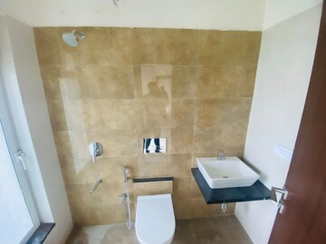 Bathroom in 1 BHK Apartment at Omkar Signet, Malad East – for Rent