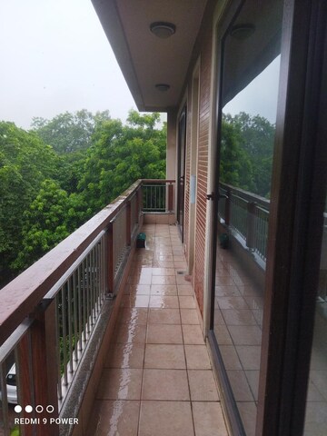 Balcony in 4 BHK Builder Floor at S 27 Luxury Homes, Greater Kailash I – for Sale