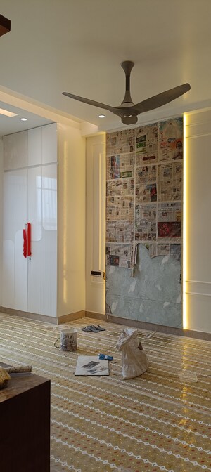 Living Room in 3 BHK Builder Floor at Anand Vihar – for Rent