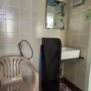 Bathroom in 2 BHK Apartment at Sheth Vasant Marvel, Devala Pada – for Rent