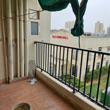 Balcony in 3 BHK Apartment at GLS Avenue 51, Sector 92 – for Rent