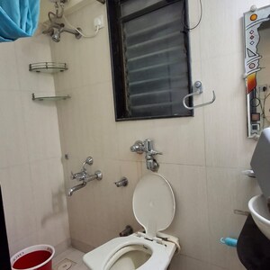 Bathroom in 2 BHK Apartment at Ekta Meadows, Khatau Estate – for Rent