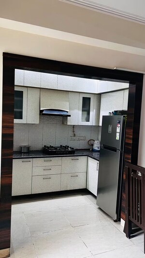 Kitchen in 2 BHK Apartment at Supertech Ecovillage II, Sector 16b Greater Noida – for Rent