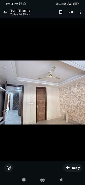 Bedroom in 2 BHK Builder Floor at Amolik Residency, Sector 86 – for Rent