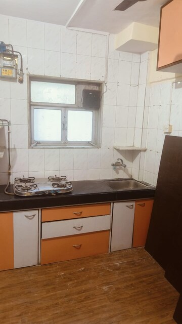 Kitchen in 1 RK Apartment at Shiv Kripa CHS, Diva – for Rent