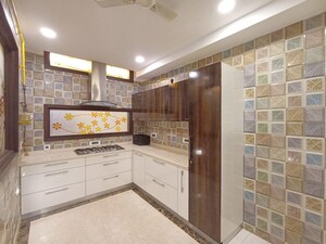 Kitchen in 4 BHK Builder Floor at Greater Kailash ii – for Rent