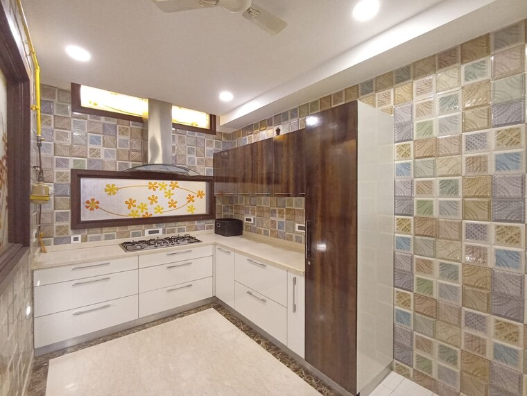 Kitchen, greater kailash ii 4 Bedroom 400 Sq.Yd. Builder Floor In Greater Kailash ii Delhi 9436427