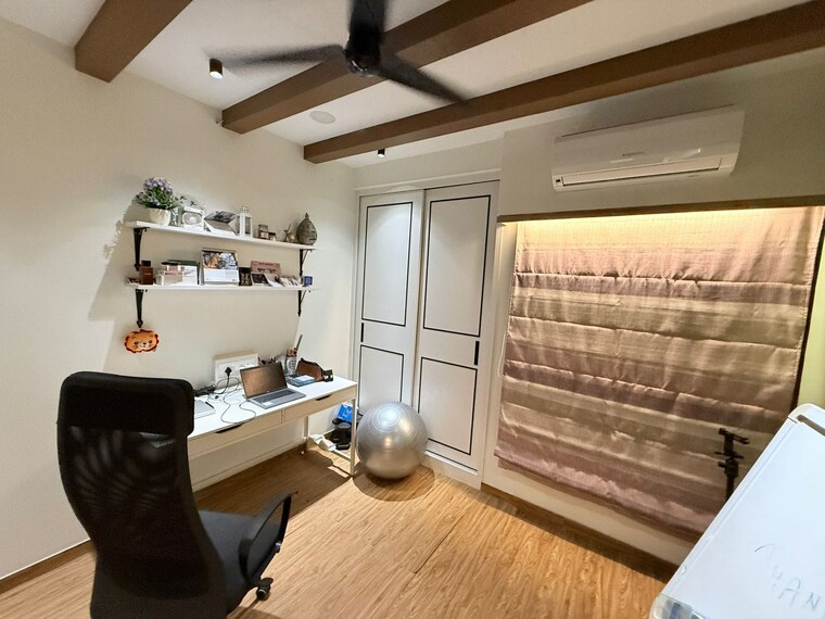 Living Room, dosti-west-county 3 Bedroom 960 Sq.Ft. Apartment In Balkum Pada Thane 9436443