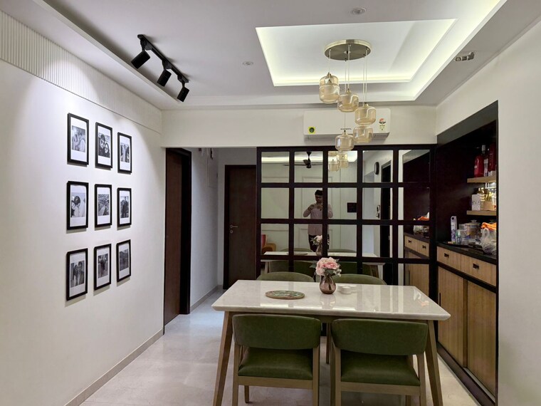 Living Room, dosti-west-county 3 Bedroom 960 Sq.Ft. Apartment In Balkum Pada Thane 9436443