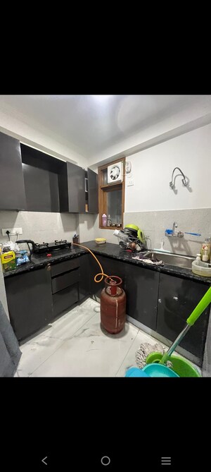 Kitchen in 2 BHK Builder Floor at Saket – for Rent