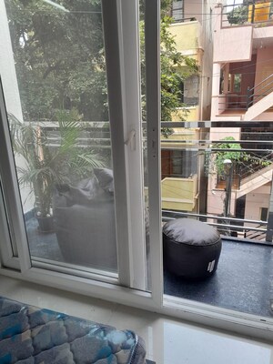 Balcony in 1 BHK Builder Floor at Koramangala – for Rent