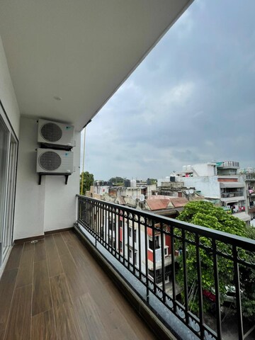 Balcony in 3 BHK Builder Floor at Chittaranjan Park – for Rent