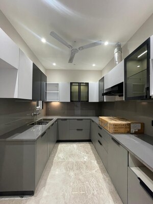 Kitchen in 3 BHK Builder Floor at Chittaranjan Park – for Rent