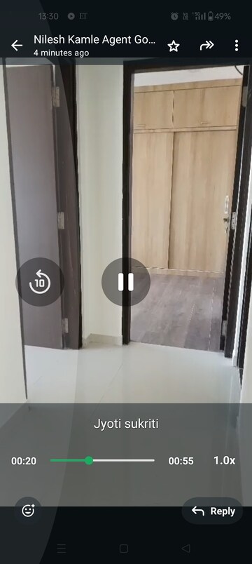 Building Lobby in 2 BHK Apartment at Jyoti Sukriti, Goregaon East – for Rent