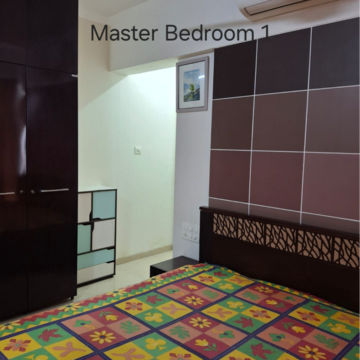 Bedroom in 3 BHK Apartment at Divine Aspen Garden, Sonawala Industry Estate – for Sale