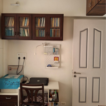 Kitchen in 3 BHK Apartment at Divine Aspen Garden, Sonawala Industry Estate – for Sale