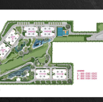 Master Plan in 3 BHK Apartment at Smart World The Edition, Sector 66 – for Sale