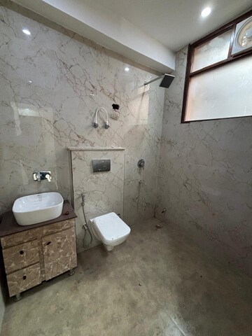 Bathroom in 3 BHK Builder Floor at Disha CGHS, Sector 48 – for Sale
