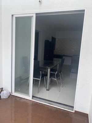 Balcony in 2.5 BHK Apartment at Try Kanchan Eleena, Wakad – for Rent