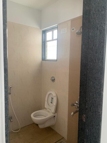 Bathroom in 2.5 BHK Apartment at Try Kanchan Eleena, Wakad – for Rent