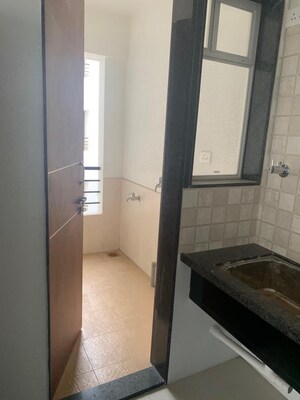 Bathroom in 2.5 BHK Apartment at Try Kanchan Eleena, Wakad – for Rent