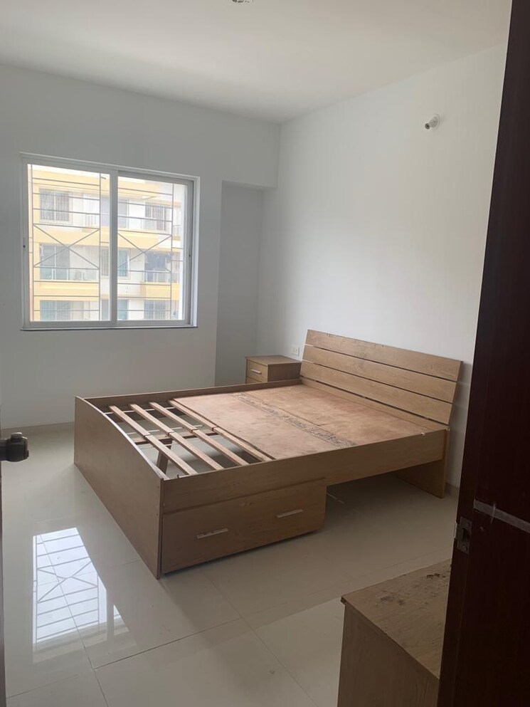 Bedroom, try-kanchan-eleena 2.5 Bedroom 1026 Sq.Ft. Apartment In Wakad Pune 9436602
