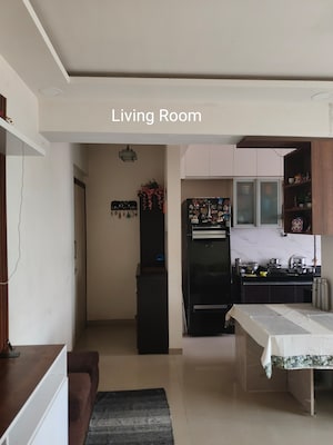 Living Room in 2 BHK Apartment at Mantri Serene, Goregaon East – for Rent