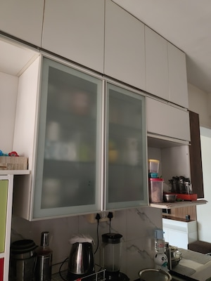 Kitchen in 2 BHK Apartment at Mantri Serene, Goregaon East – for Rent