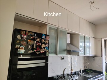 Kitchen in 2 BHK Apartment at Mantri Serene, Goregaon East – for Rent